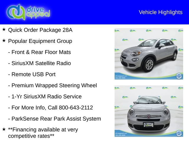 Used 2018 FIAT 500X Pop w/ Popular Equipment Group FWD image 12
