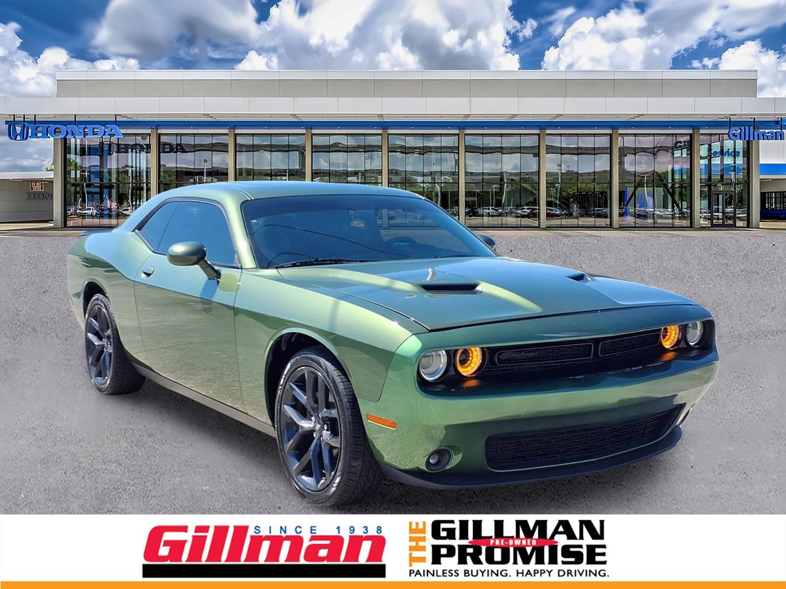 Used 2021 Dodge Challenger SXT w/ Blacktop Package RWD image 1