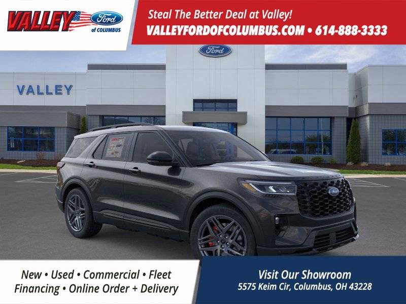 New 2025 Ford Explorer ST w/ Sun And Sound Package