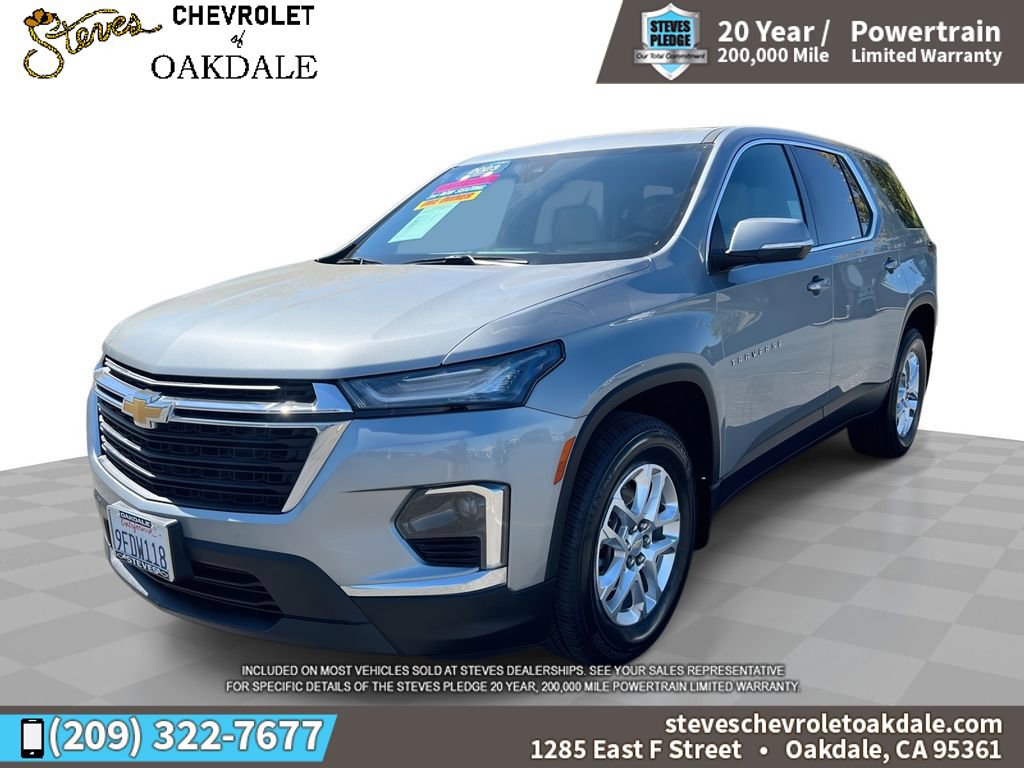 Certified 2023 Chevrolet Traverse LS w/ Safety Package