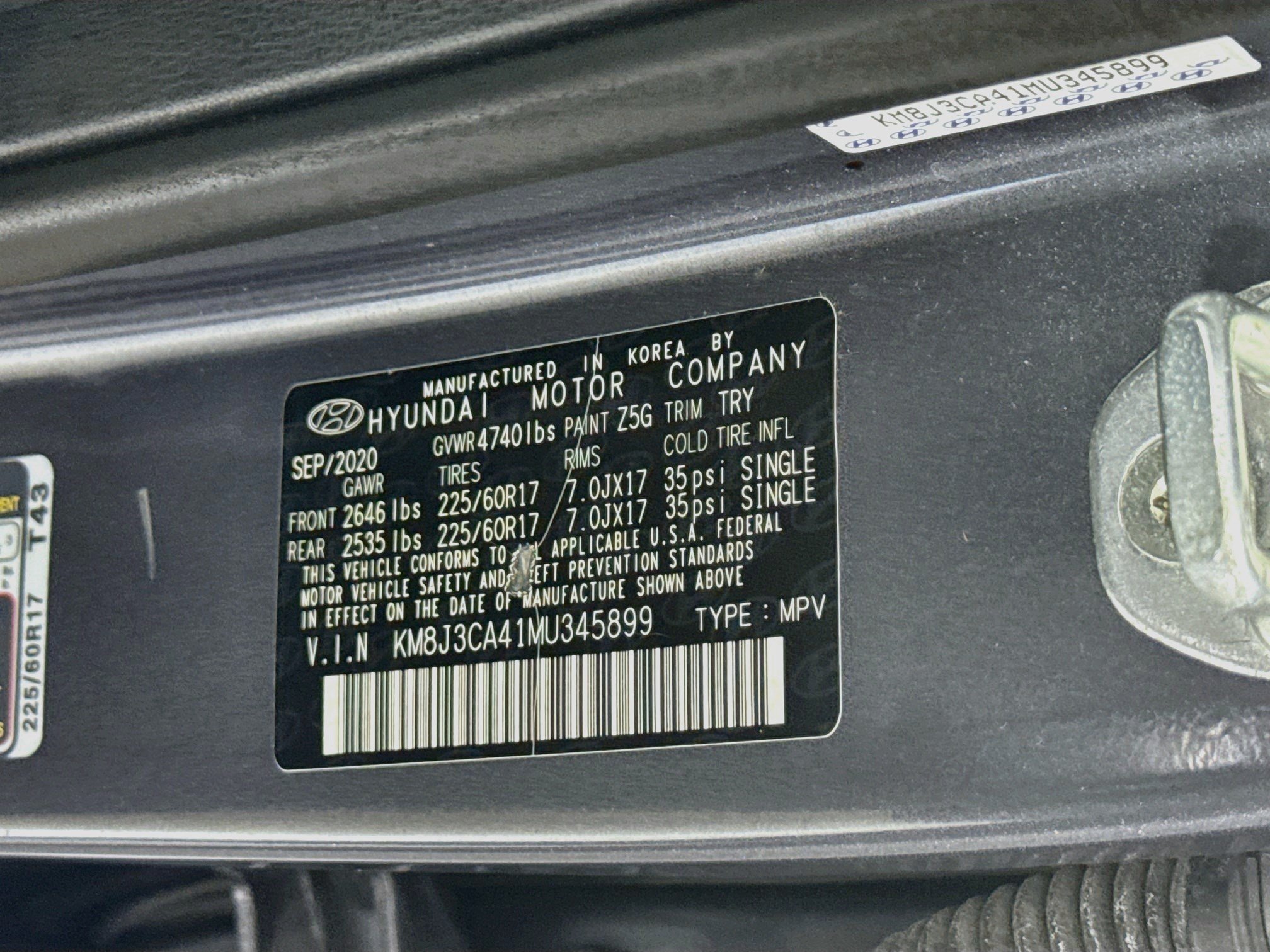 Used 2021 Hyundai Tucson Value w/ Cargo Package AWD/4WD image 40
