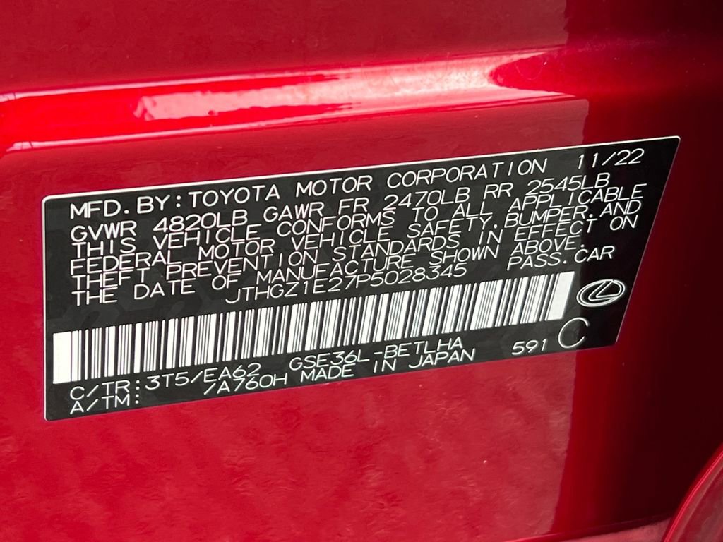 Certified 2023 Lexus IS 350 F Sport image 27