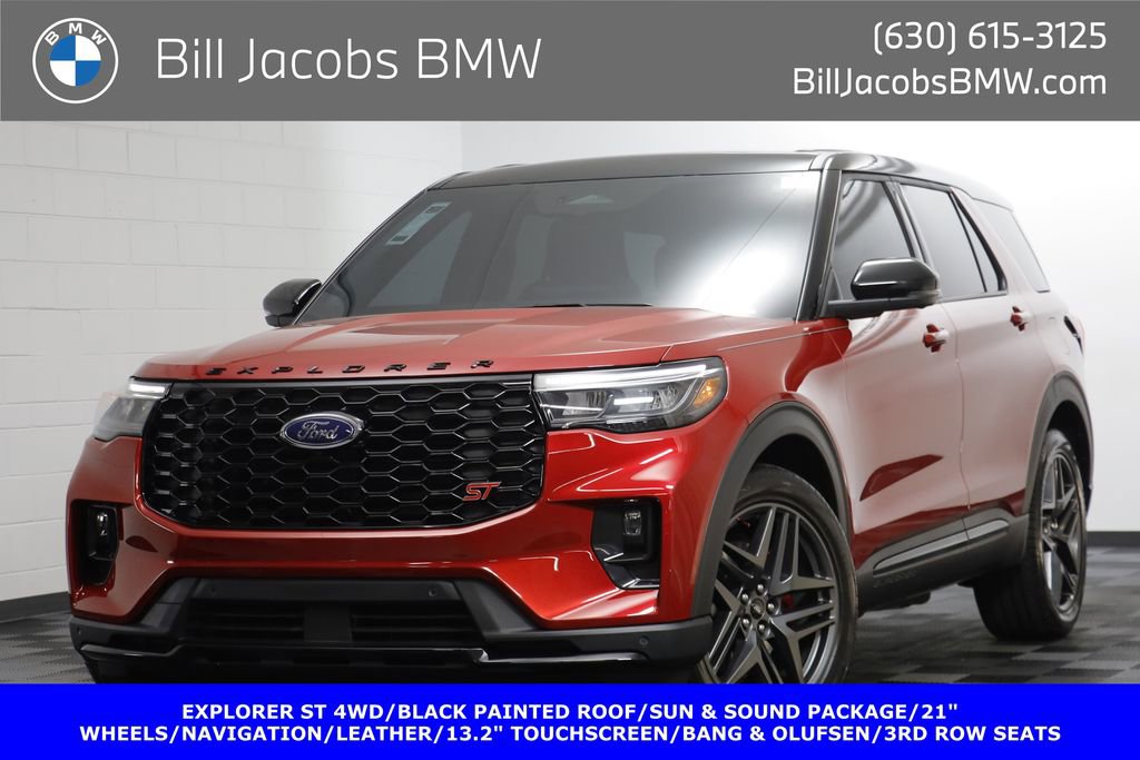 Used 2025 Ford Explorer ST w/ Sun And Sound Package image 1