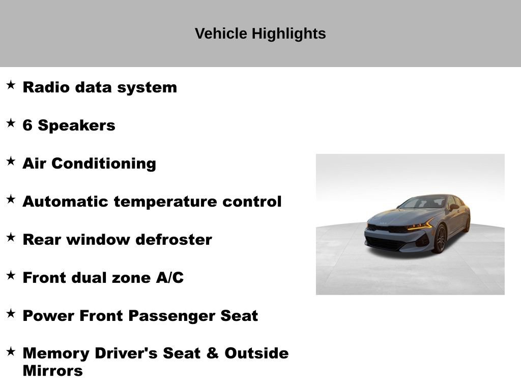 Certified 2023 Kia K5 GT w/ GT1 Package image 46