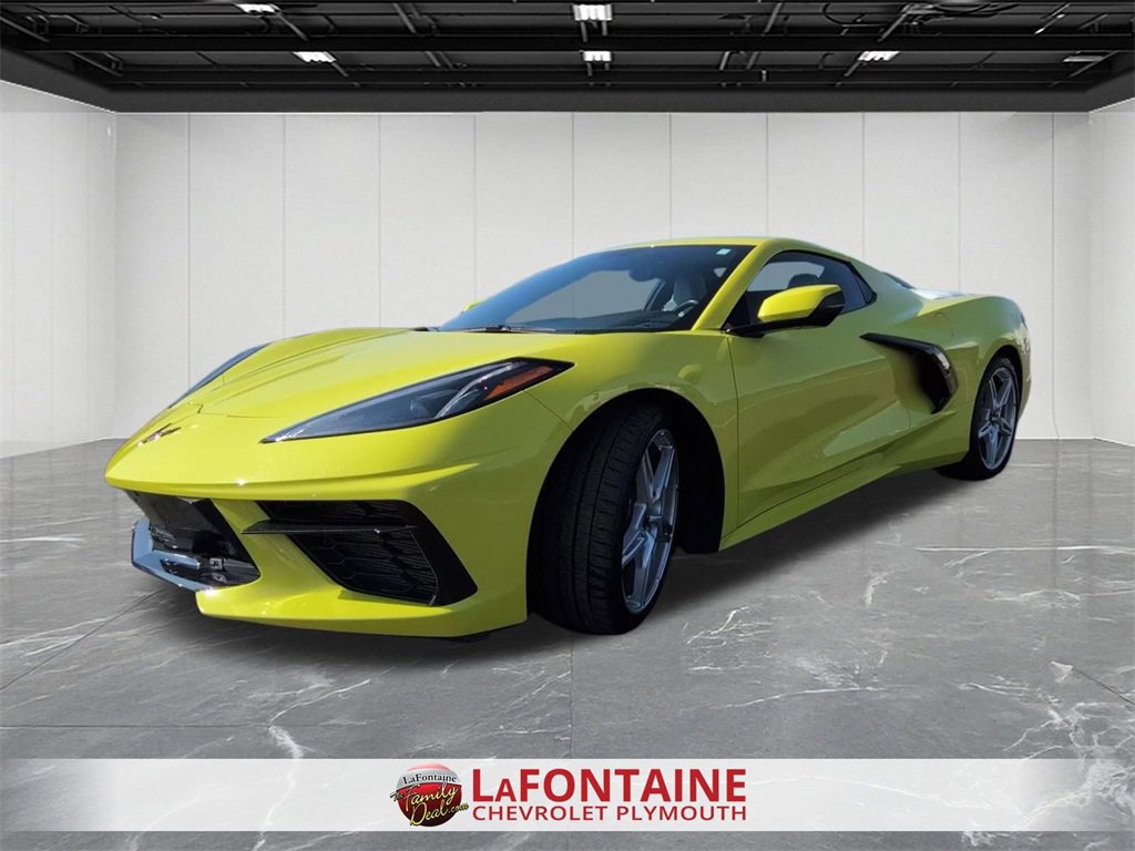 Certified 2023 Chevrolet Corvette Stingray Convertible w/ 1LT image 1