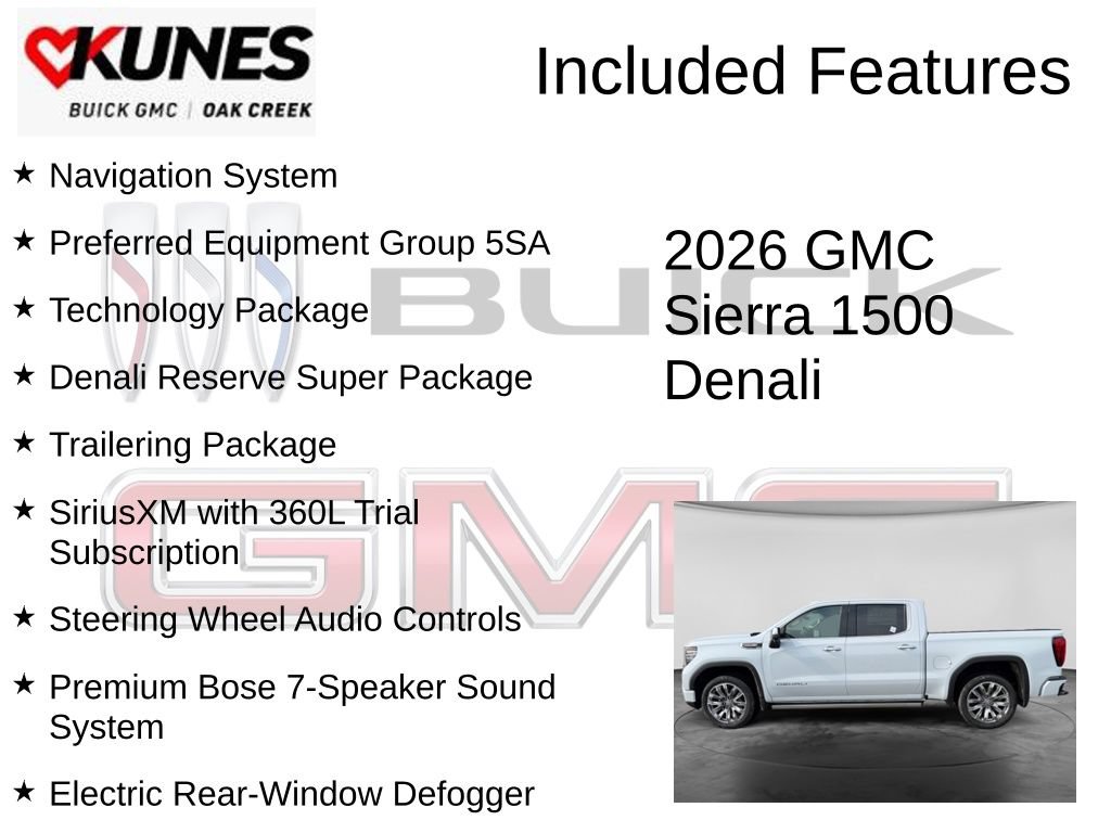 New 2026 GMC Sierra 1500 Denali AWD/4WD image 2