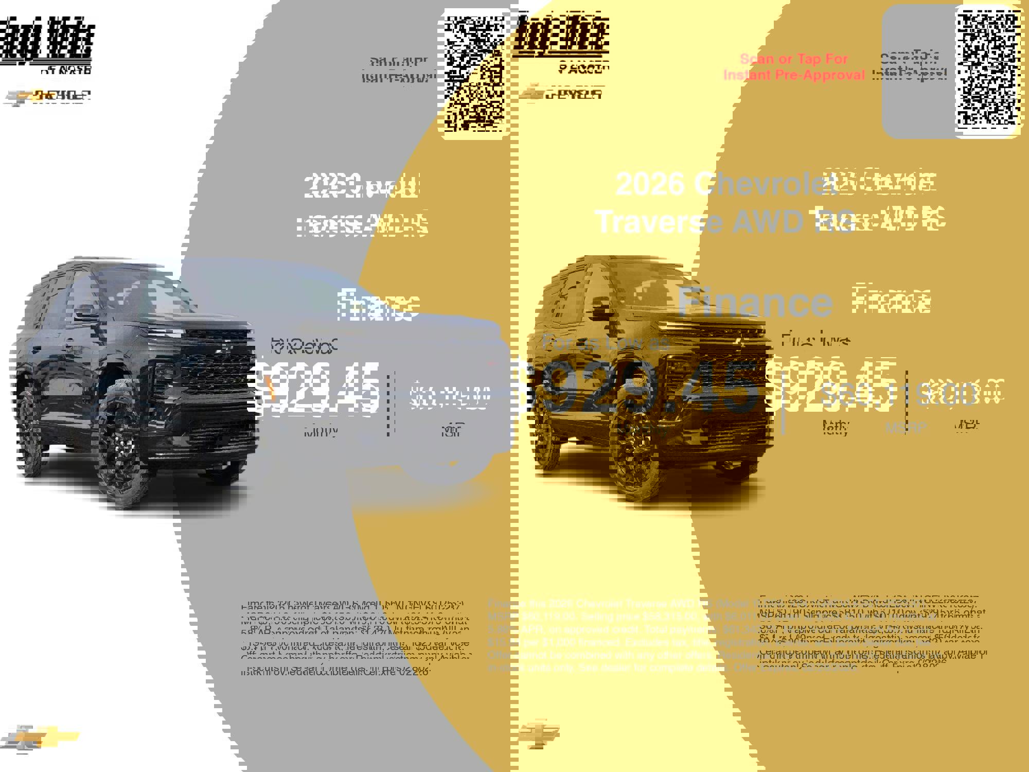 New 2026 Chevrolet Traverse RS w/ LPO, Floor Liner Package image 6