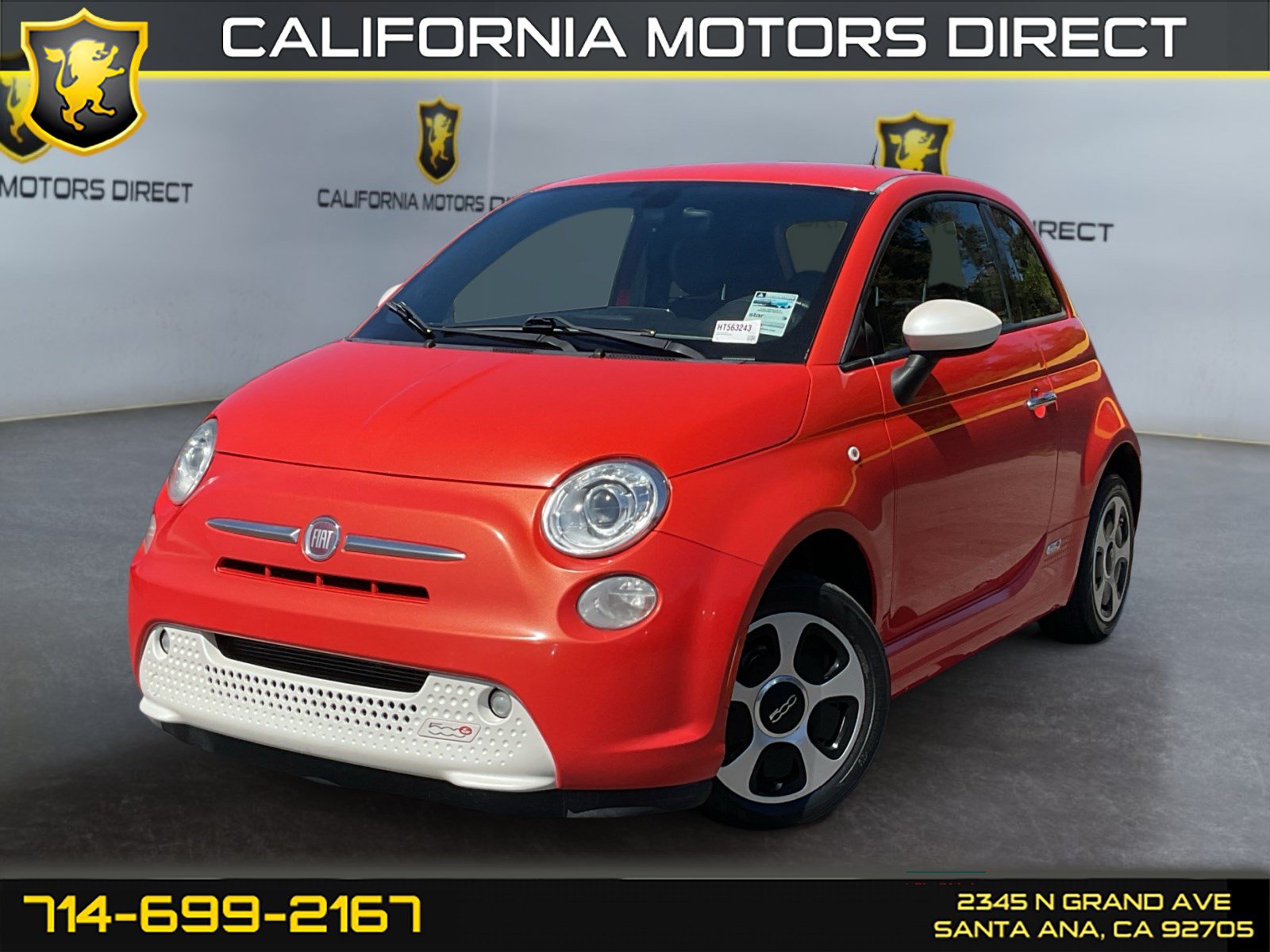 Used 2017 FIAT 500 e