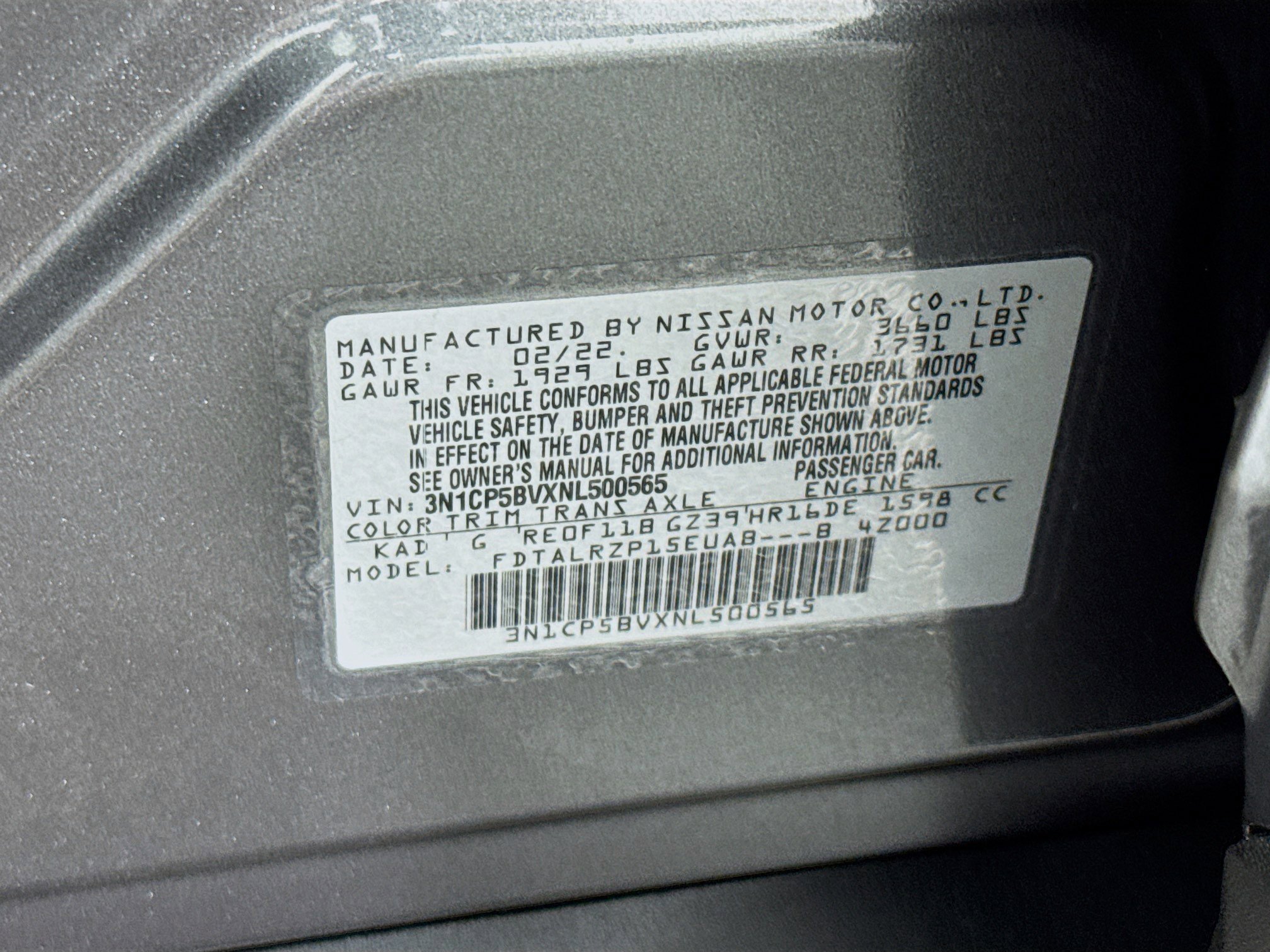 Used 2022 Nissan Kicks S image 39