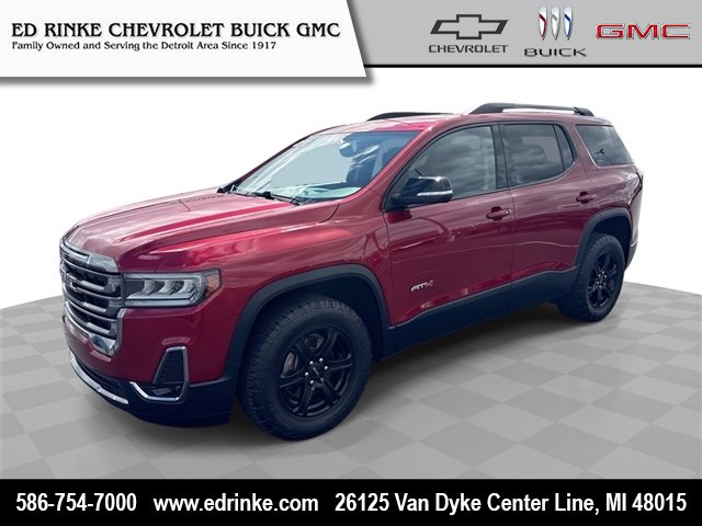 Certified 2020 GMC Acadia AT4