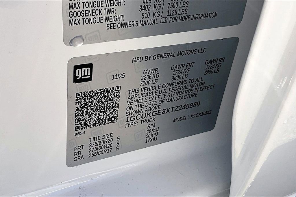 New 2026 Chevrolet Silverado 1500 LTZ w/ LTZ Premium Texas Edition image 13