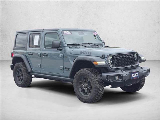 Used 2024 Jeep Wrangler Unlimited Sport AWD/4WD video 3