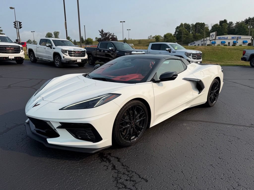 Certified 2025 Chevrolet Corvette Stingray Premium Conv w/ Stealth Interior Trim Package RWD image 2