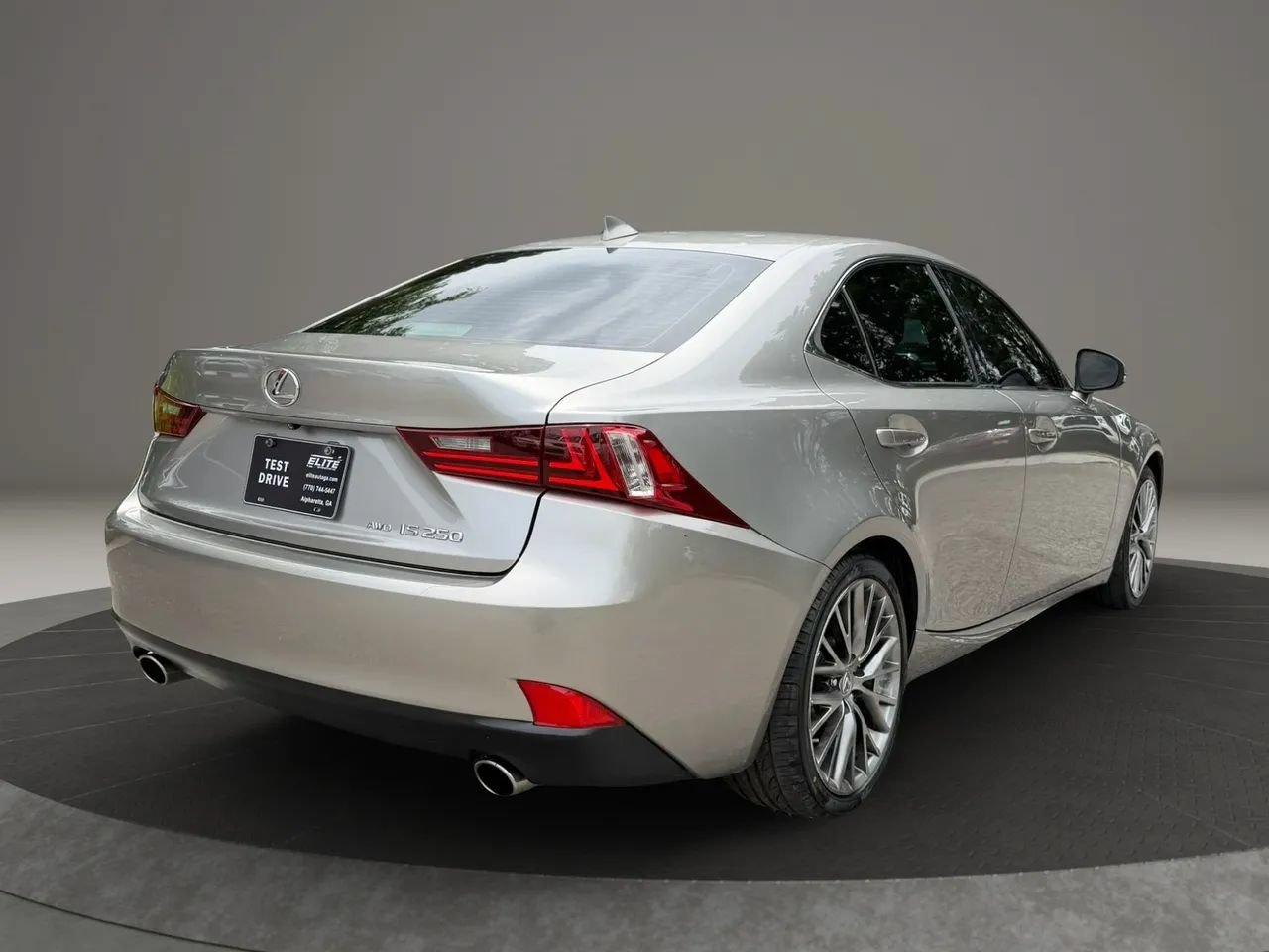 Used 2014 Lexus IS 250 AWD w/ Luxury Package w/Brown Wood image 4