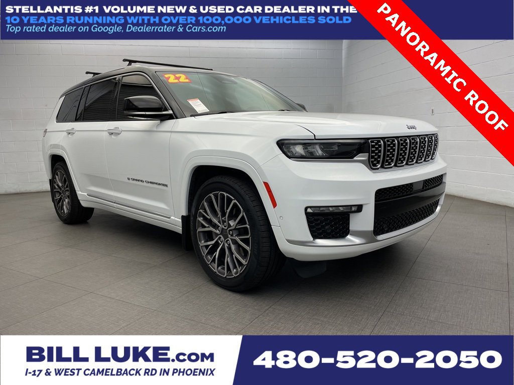 Certified 2022 Jeep Grand Cherokee L Summit