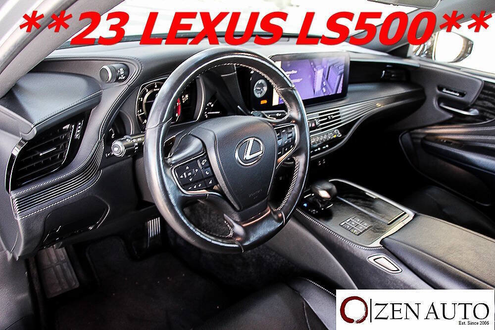 Used 2023 Lexus LS 500 w/ Accessory Package (Z1) RWD image 25