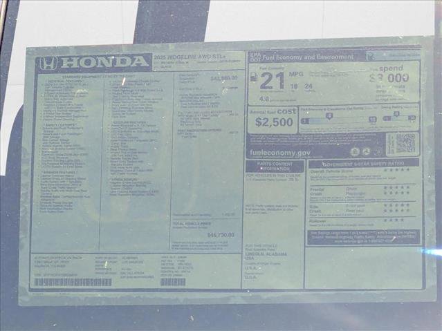 New 2025 Honda Ridgeline RTL+ image 18