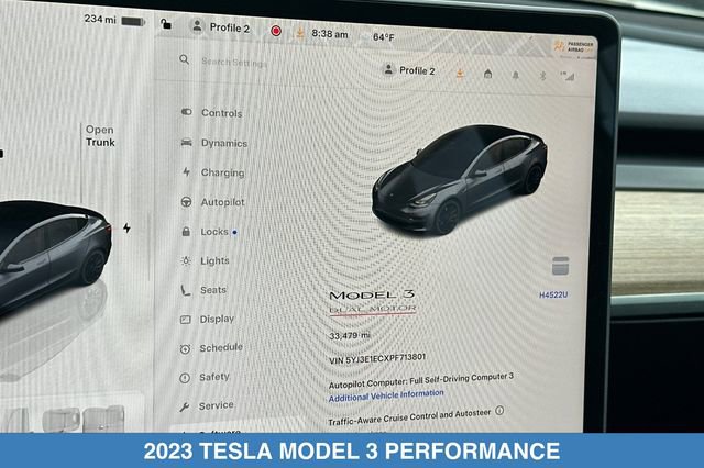 Used 2023 Tesla Model 3 Performance AWD/4WD image 29