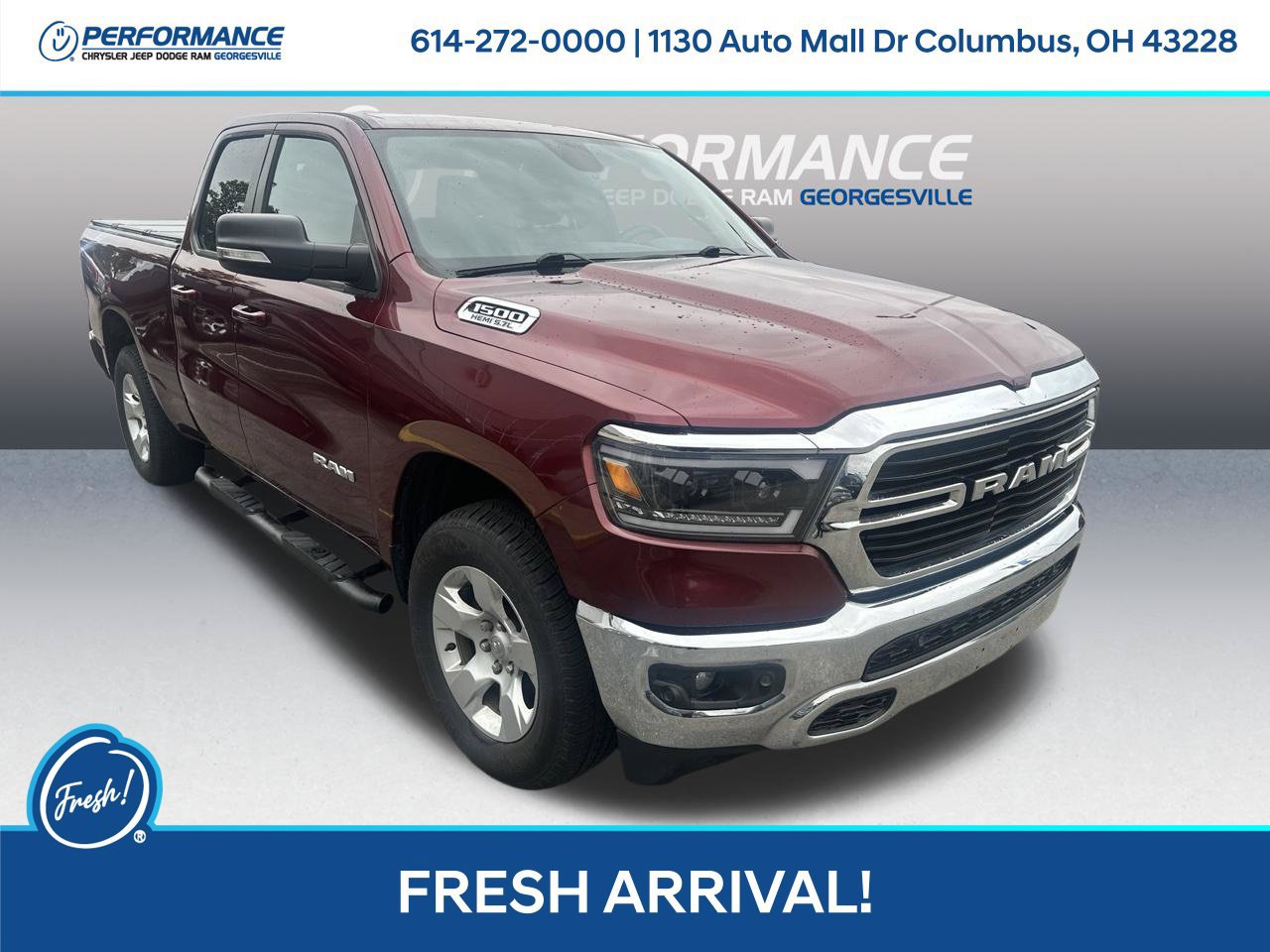 Used 2021 RAM 1500 Big Horn AWD/4WD image 1