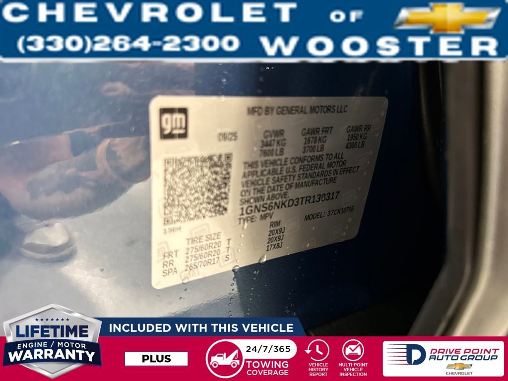 New 2026 Chevrolet Tahoe LT w/ Comfort Package image 38