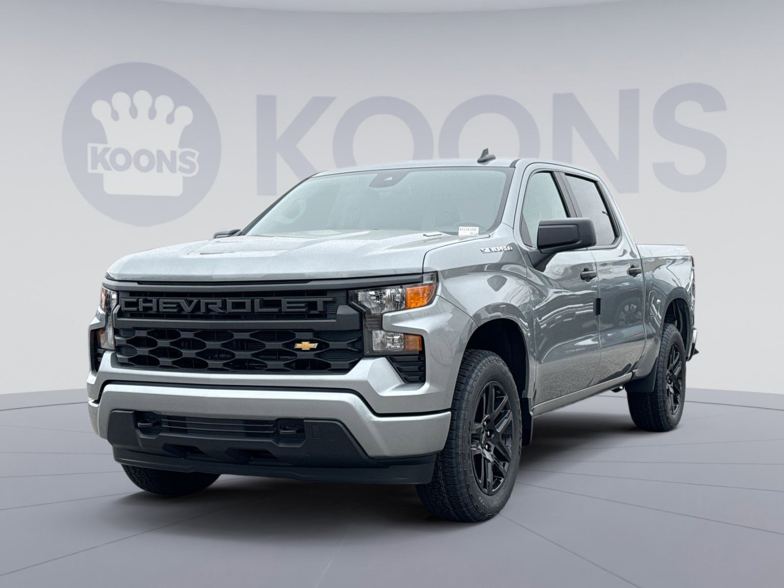 New 2026 Chevrolet Silverado 1500 Custom w/ Turbomax Blackout Package image 1