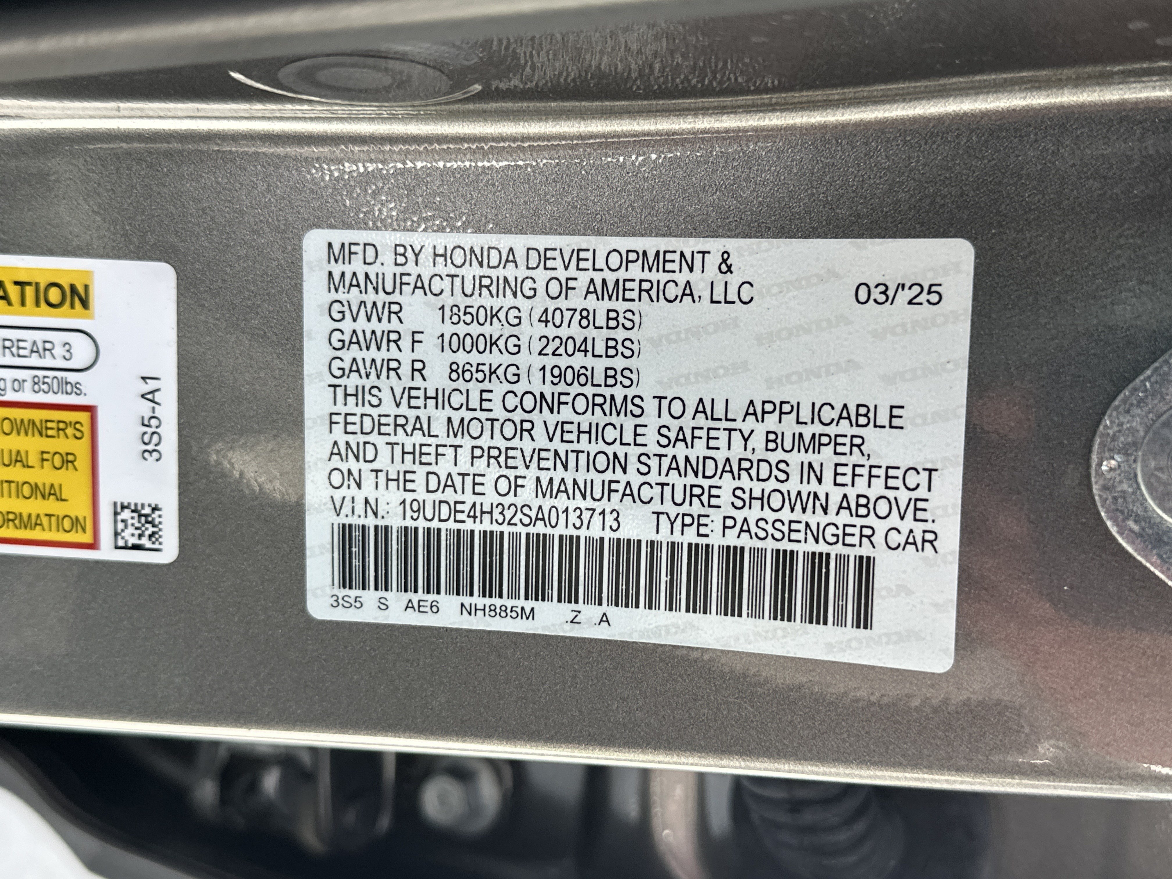 Used 2025 Acura Integra A-Spec FWD image 35
