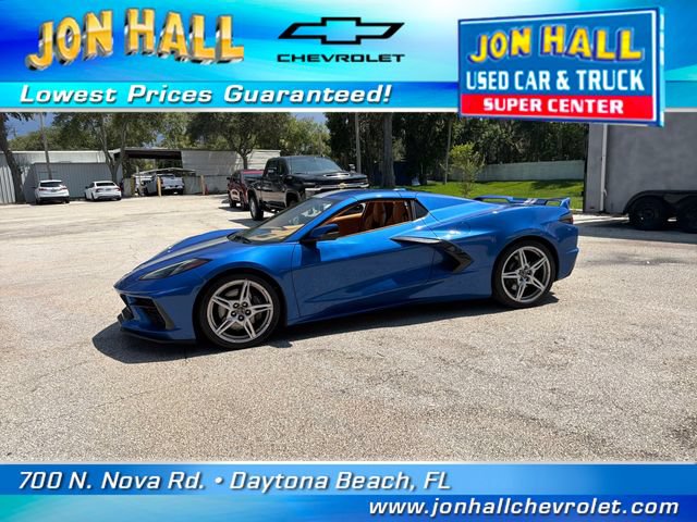 Used 2021 Chevrolet Corvette Stingray Premium Conv w/ Z51 Performance Package RWD image 3