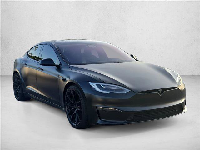 Used 2021 Tesla Model S Plaid AWD/4WD image 3