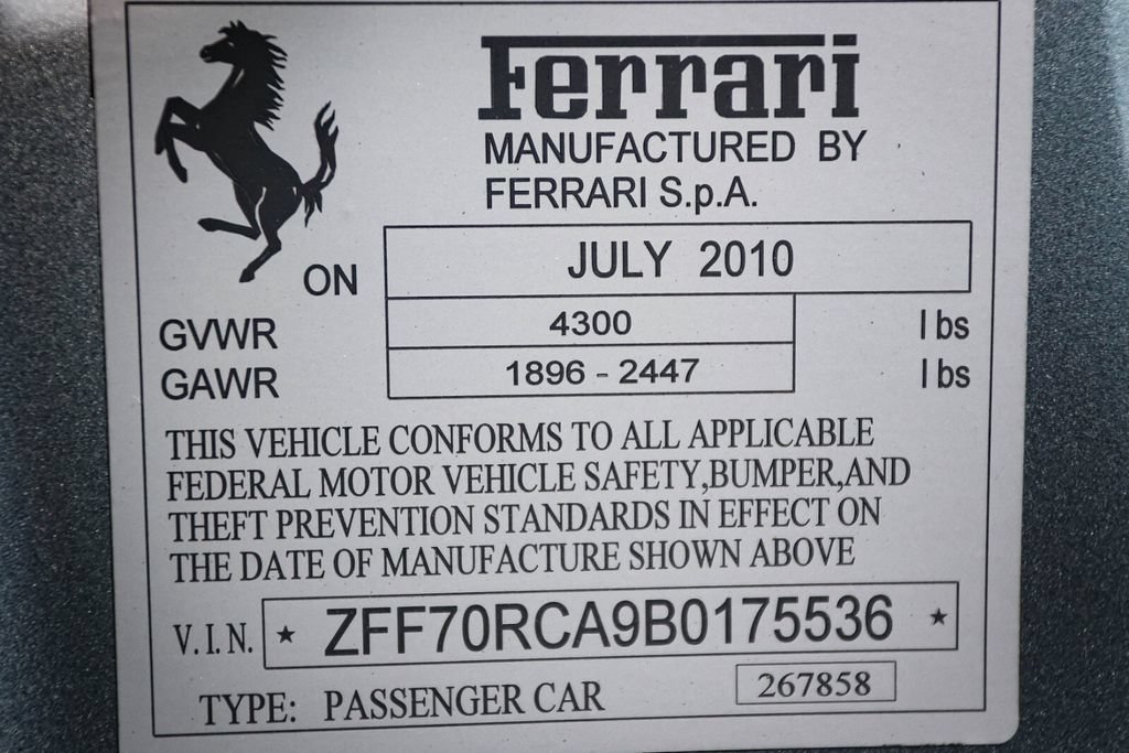 Used 2011 Ferrari 599 GTO RWD image 55