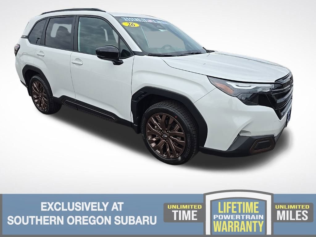 New 2026 Subaru Forester Sport