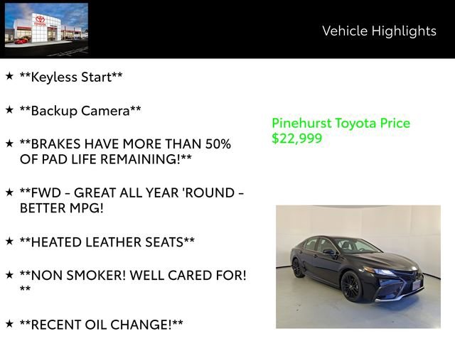 Certified 2023 Toyota Camry XSE image 13