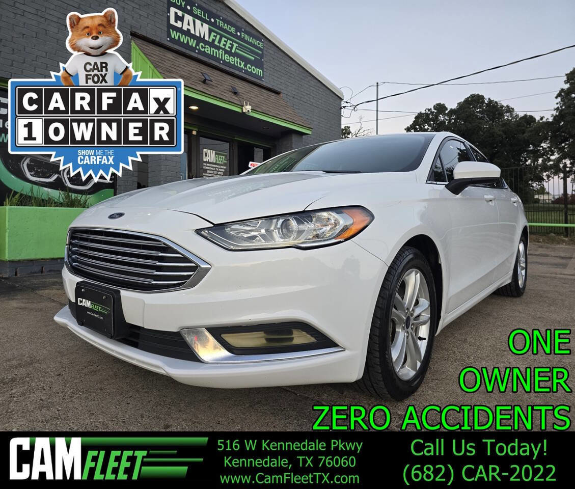 Used 2018 Ford Fusion SE