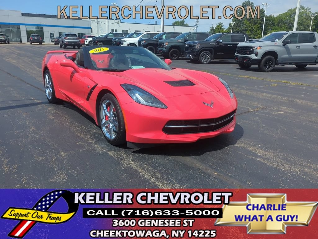 Used 2017 Chevrolet Corvette Stingray Convertible w/ 1LT RWD image 1