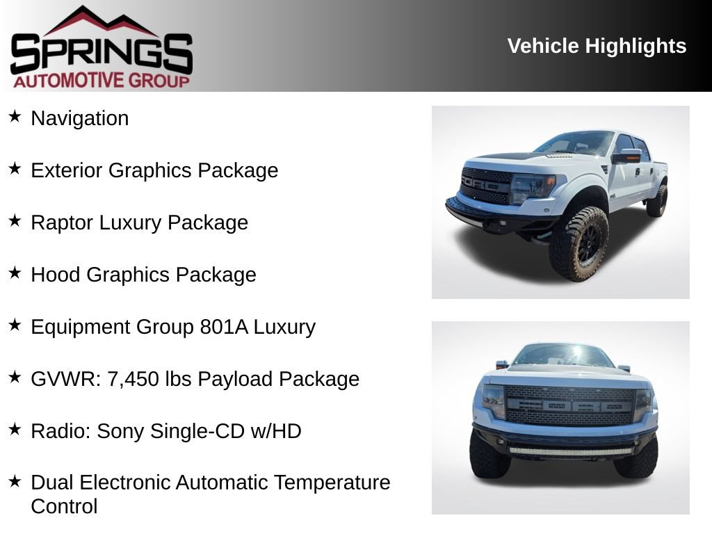 Used 2014 Ford F150 Raptor w/ Equipment Group 801A Luxury AWD/4WD video 2