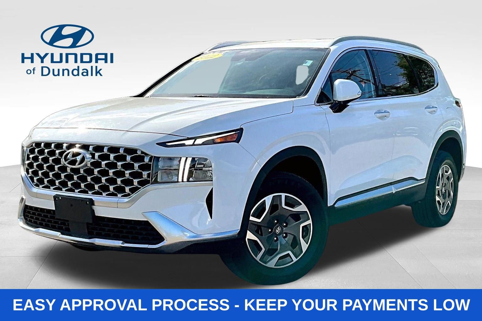 Used 2022 Hyundai Santa Fe Blue w/ Cargo Package AWD/4WD image 1