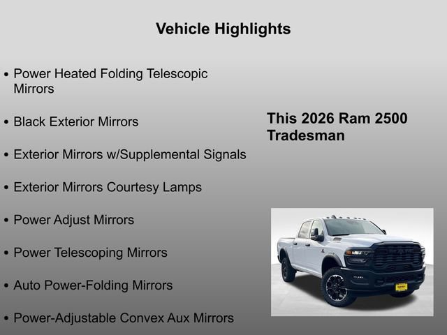 New 2026 RAM 2500 Tradesman image 30