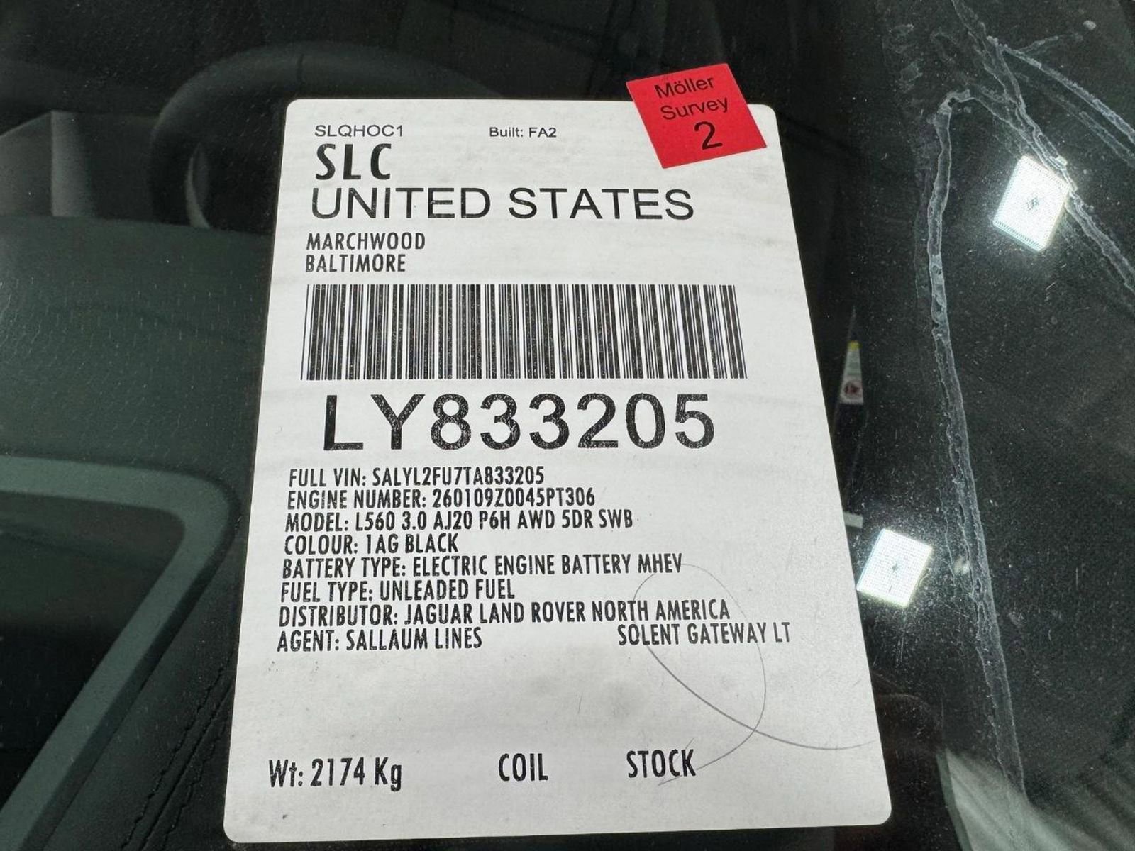 New 2026 Land Rover Range Rover Velar Dynamic SE image 30