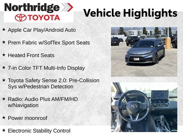 Used 2020 Toyota Corolla XSE w/ Carpet Mat Package (TMS) FWD image 2