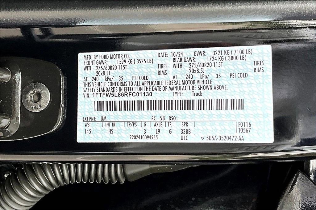 Used 2024 Ford F150 Lariat w/ Tow/Haul Package AWD/4WD image 19