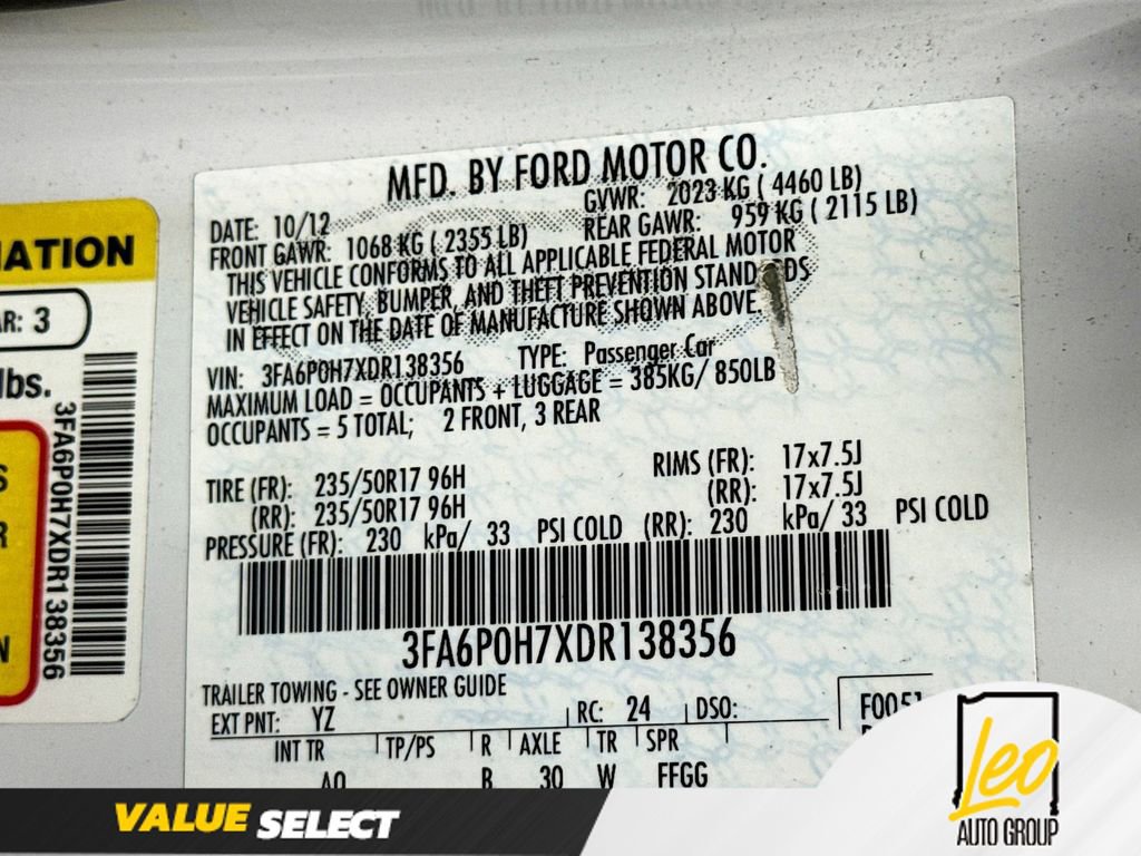 Used 2013 Ford Fusion SE FWD image 32