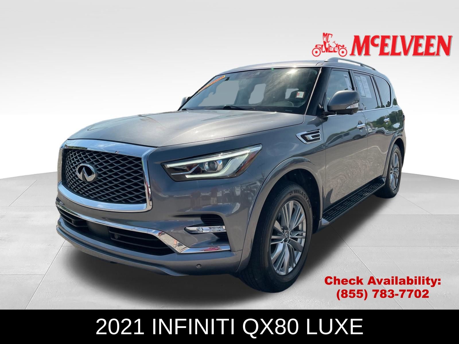 Used 2021 INFINITI QX80 Luxe AWD/4WD image 1