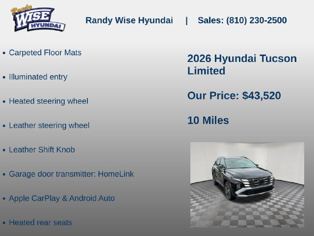 New 2026 Hyundai Tucson Limited AWD/4WD image 15