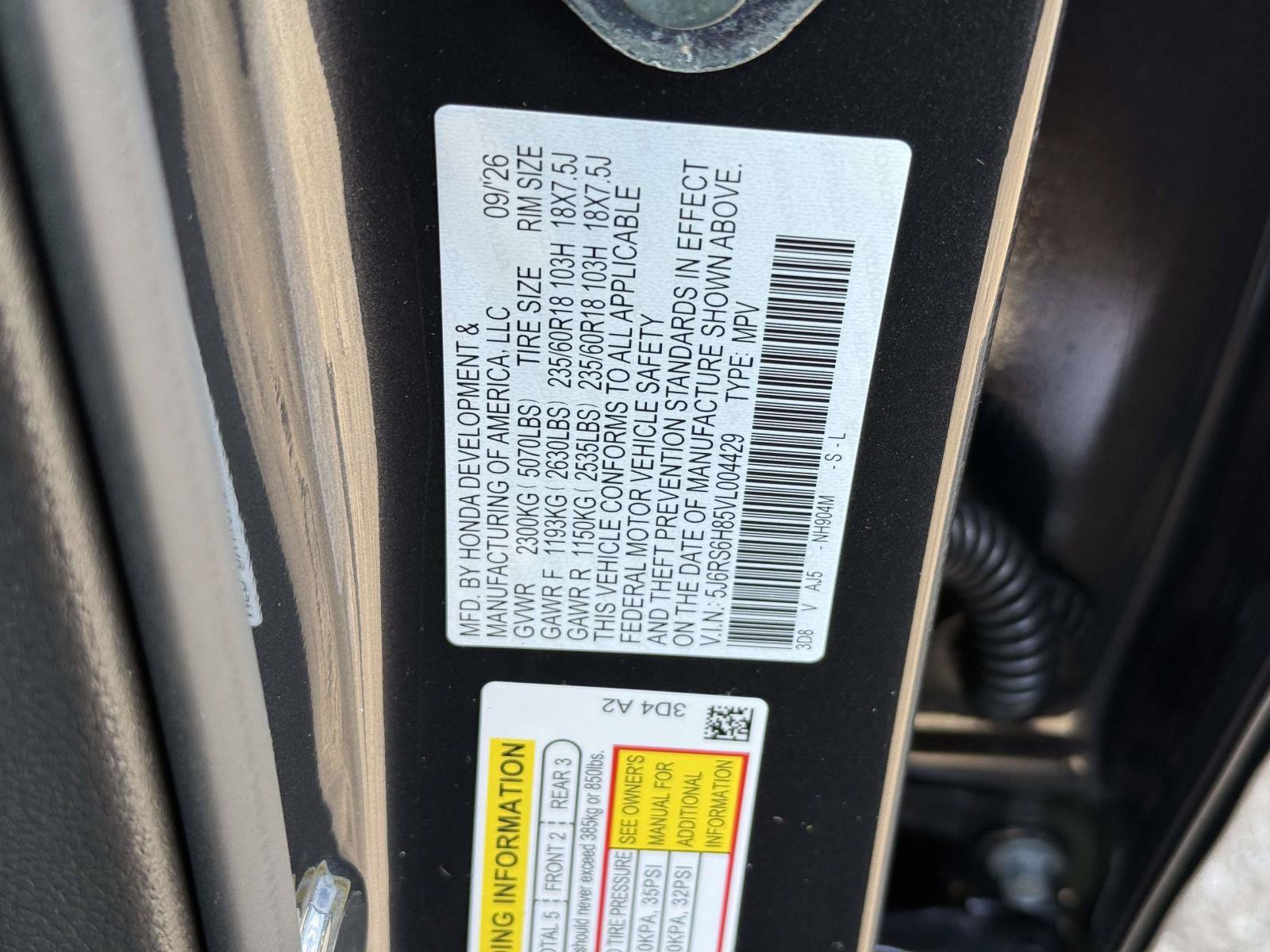 New 2027 Honda CR-V Sport-L image 20