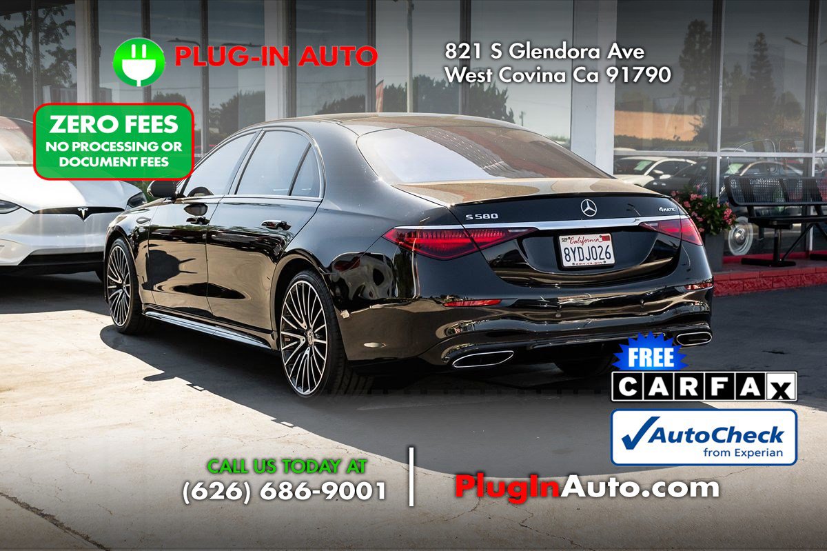 Used 2021 Mercedes-Benz S 580 4MATIC Sedan image 2
