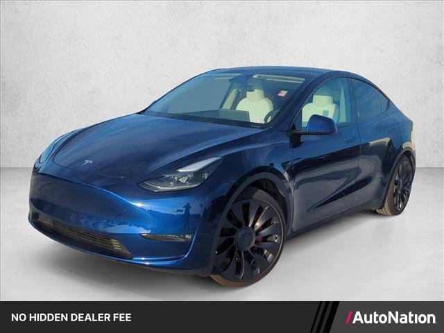 Used 2024 Tesla Model Y Performance AWD/4WD image 1