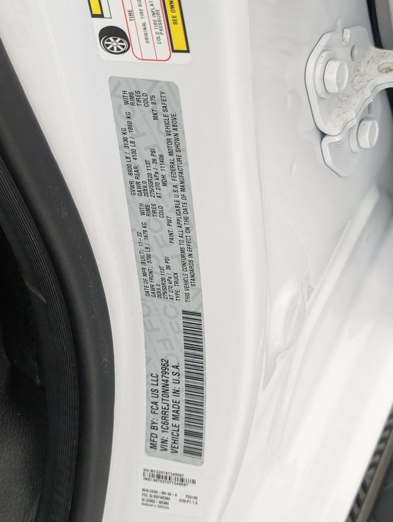 Used 2022 RAM 1500 Laramie RWD image 37