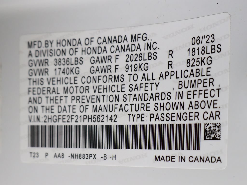 Used 2023 Honda Civic LX image 43