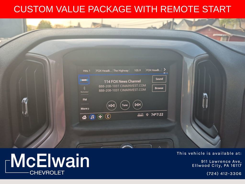 Used 2022 Chevrolet Silverado 2500 Custom w/ Custom Value Package AWD/4WD image 23