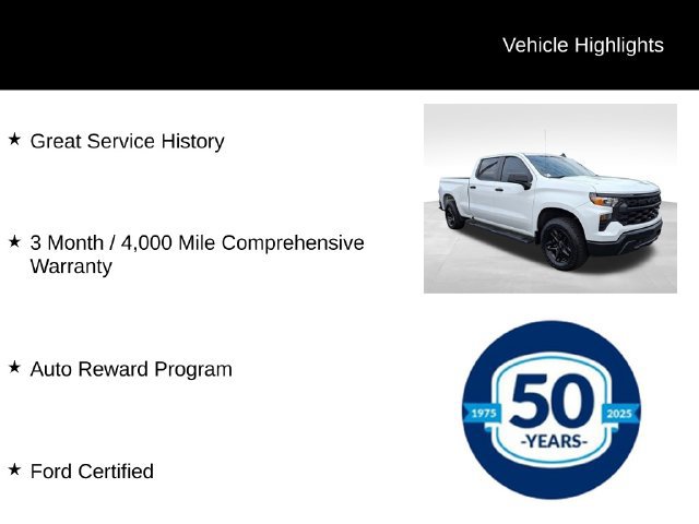 Used 2025 Chevrolet Silverado 1500 W/T w/ WT Value Package AWD/4WD image 7