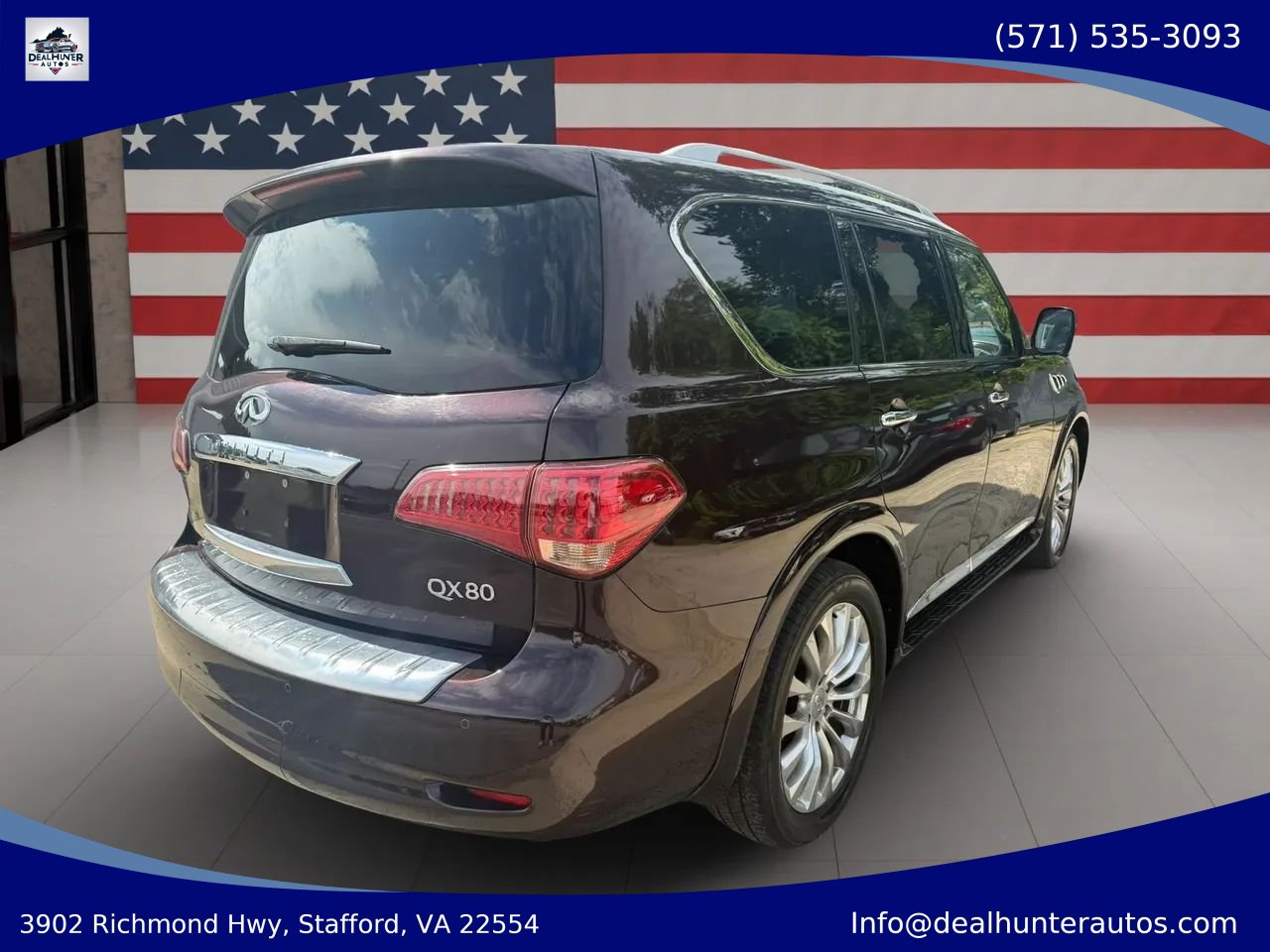 Used 2016 INFINITI QX80 4WD w/ 22" Wheel Package image 9